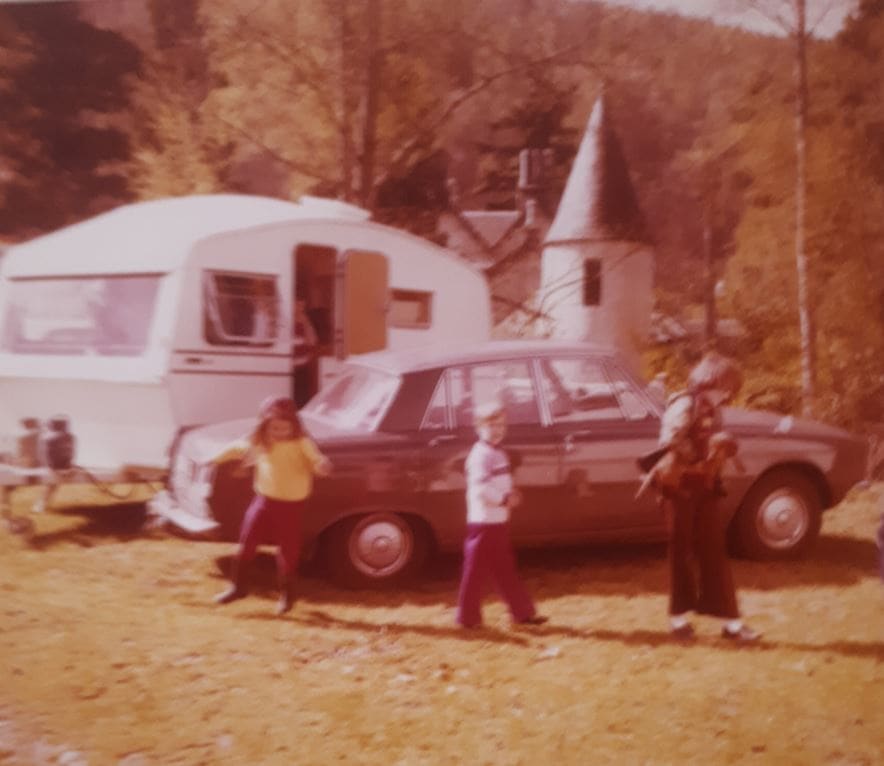 Lifetime lover of camping taking home Avida Rock Caravan