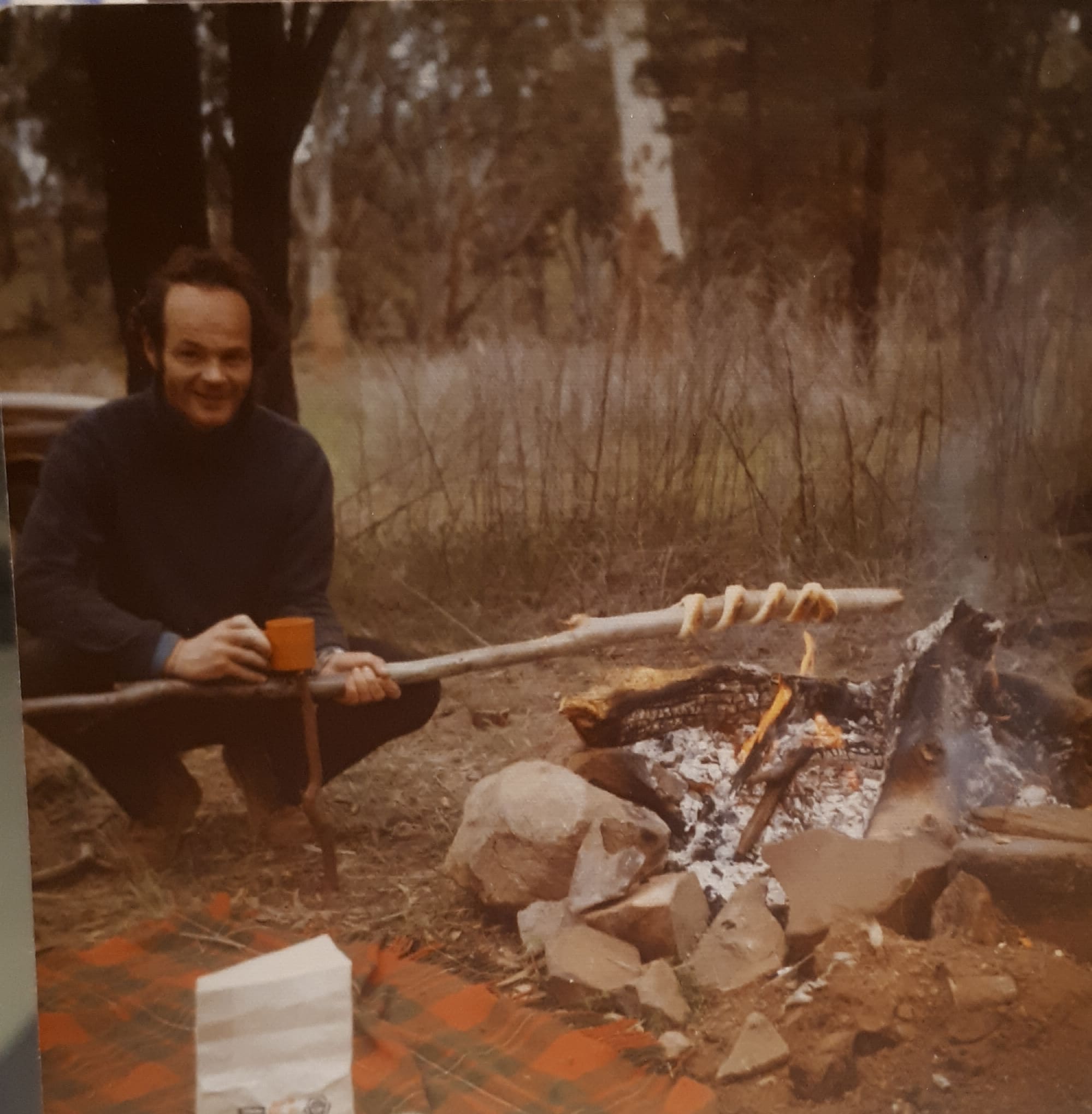 Lifetime lover of camping taking home Avida Rock Caravan