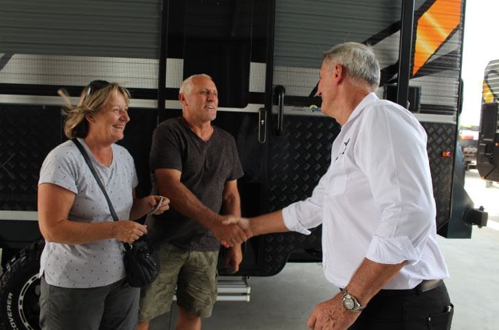 JB Caravans celebrates new Burpengary site