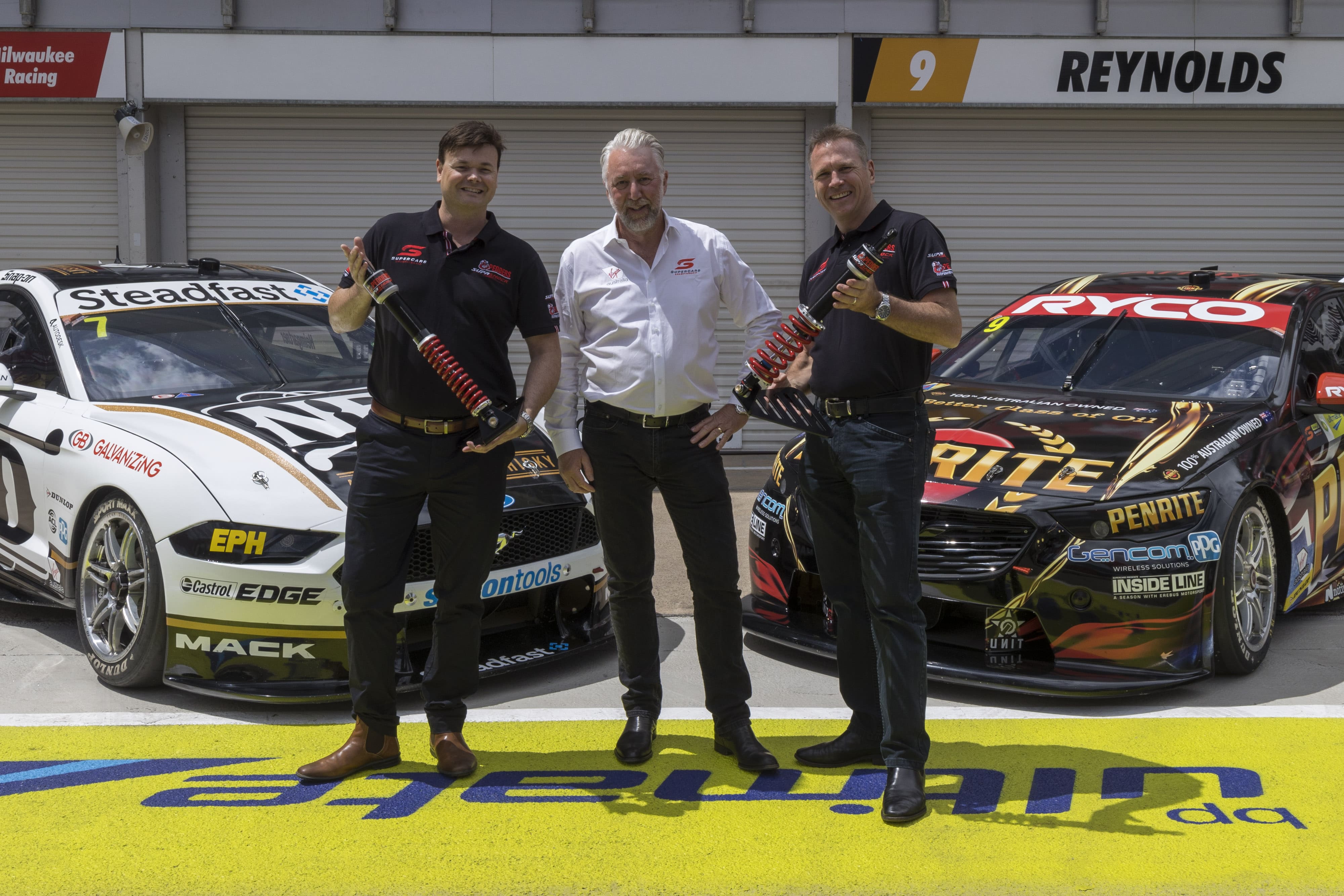 Pedders partners with Supercars, Supashock and Erebus Motorsport