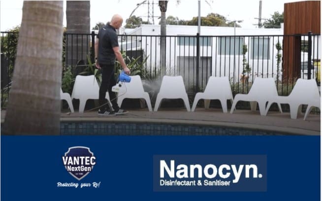 Boost your cleaning regime. Infection control for your caravan park.