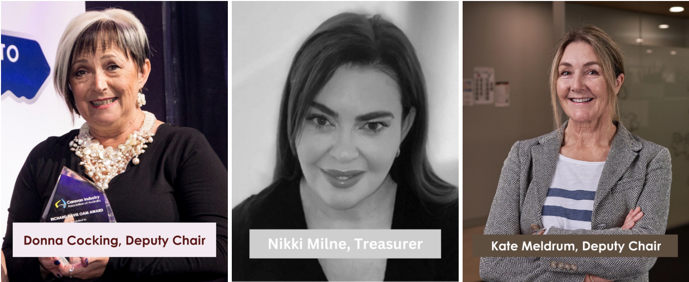 Caravan Industry Association of Australia congratulates newly appointed office bearers