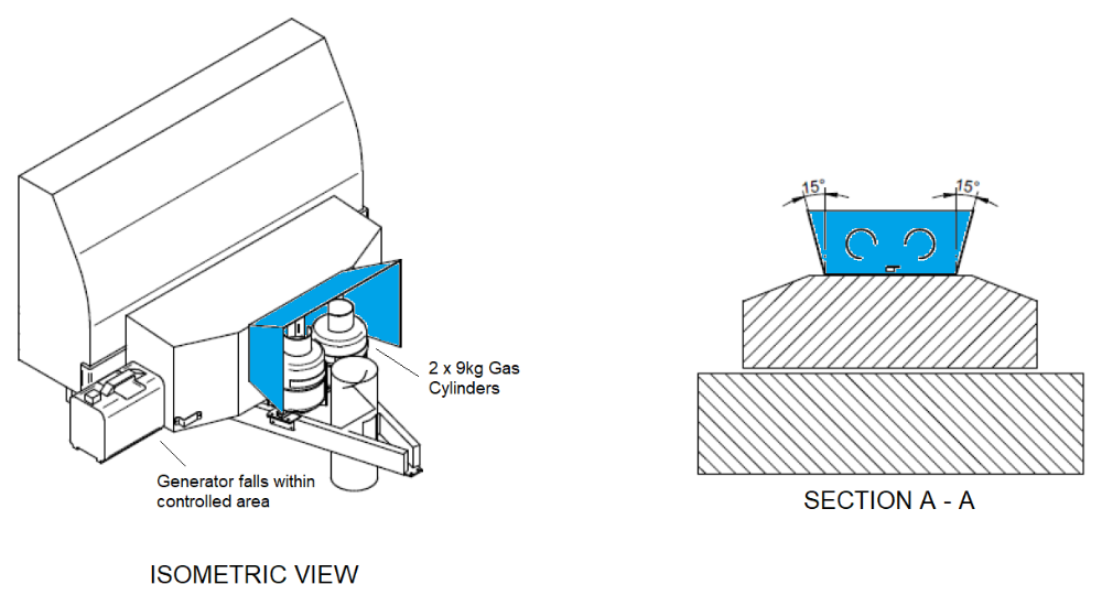 Example vapour barrier, arrangement two